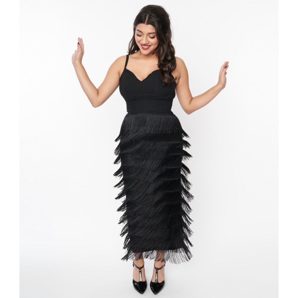 Some Like It Hot Fringe Wiggle Dress - Picture 2 of 14
